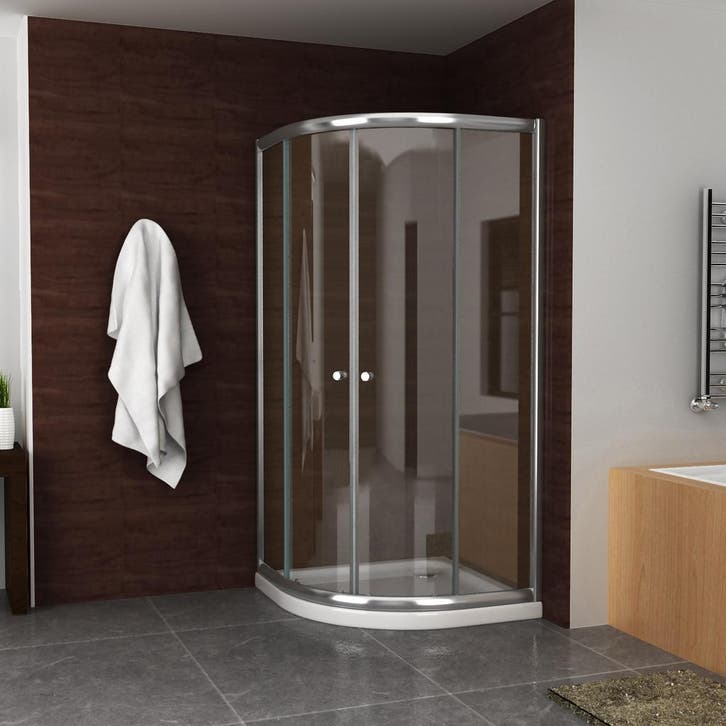 Aanbieding: BWS Douchecabine | Kwartronde 80x80x190cm | 5mm, Bricolage & Construction, Sanitaire, Douche, Enlèvement ou Envoi