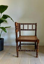 Chaise - Chêne - Bobbin tourné, chaise dangle