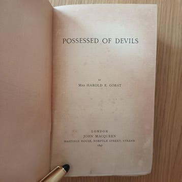 Nina C.F. Gorst - Possessed of Devils - 1897
