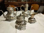 Calderoni Gioielli - Service à café (4) - Argent 800 -, Antiquités & Art