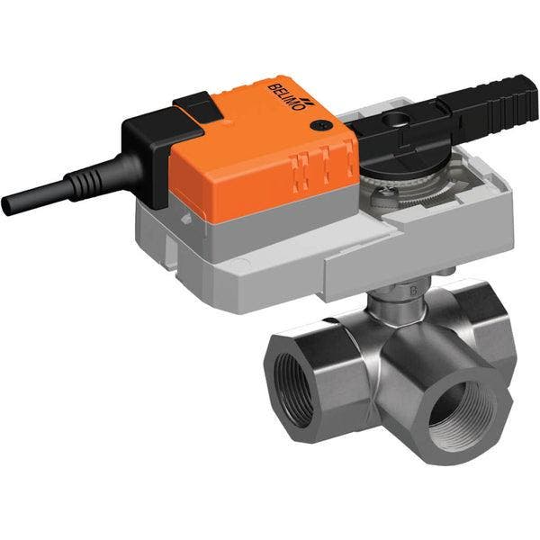 Belimo 3-Weg Kogelkraan Rp1-1/2 Kvs31 24VAC/DC 90s MP-Bus, Doe-het-zelf en Bouw, Overige Doe-Het-Zelf en Bouw, Verzenden