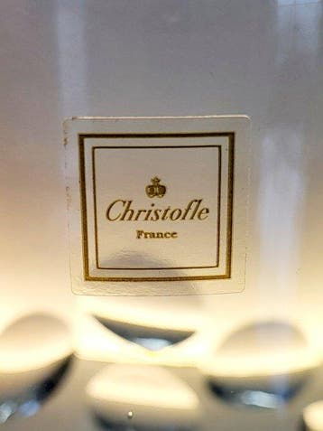 Christofle - Drinkservies (3) - Cluny - Kristal - Whisky, Antiek en Kunst