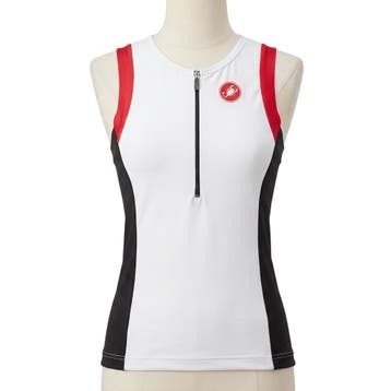 CASTELLI FREE W TRI SINGLET Top Wit (AAA), Ophalen of Verzenden, Nieuw