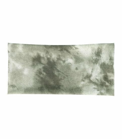 Haarband Stof 11cm - Tie Dye Patroon - Groen Grijs, Bijoux, Sacs & Beauté, Beauté | Soins des cheveux