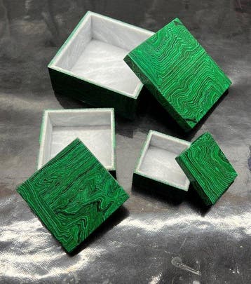 Malachite boîte- 750 g - (1)
