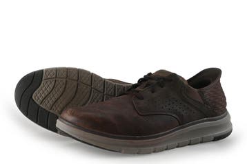 Skechers Veterschoenen in maat 44 Bruin, Verzenden, Veterschoenen