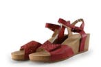 Rieker Sandalen in maat 42 Rood, Verzenden, Sandalen of Muiltjes, Zo goed als nieuw, Rood