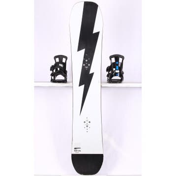 154 snowboard BURTON CUSTOM EXPERIENCE, Black/white, CAMBER, Verzenden, Gebruikt