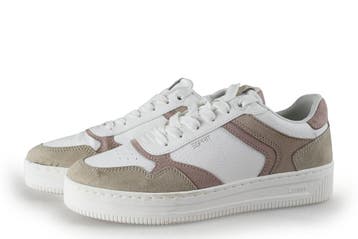 Esprit Sneakers in maat 39 Beige, Kleding | Dames, Verzenden, Beige, Zo goed als nieuw, Sneakers