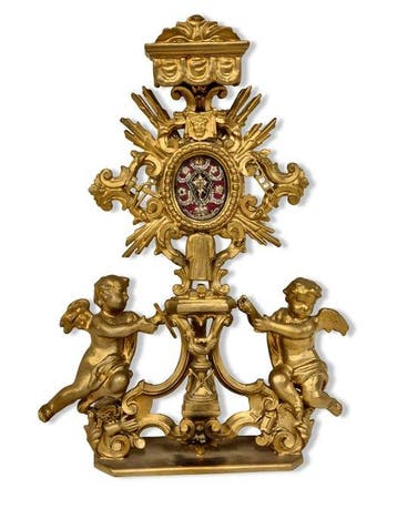 Ostensorio reliquiario – Heilige Kruis en Heilige Doornkroon