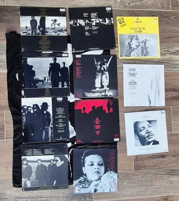 U2 - Great collection with 2 x albums + 9 x 12 Maxi singles, Nieuw in verpakking