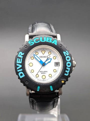 Seiko - Scuba Diver 200m - Sans prix de réserve - 5H25-6A1A