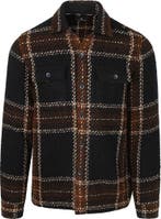 State Of Art Overshirt Ruit Navy maat Maat 52/54 (L) Heren, Kleding | Heren, State of Art, Maat 52/54 (L), Bruin, Verzenden
