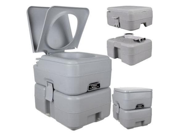 Veiling - Trizand 24498 draagbaar toilet, Caravanes & Camping, Accessoires de camping