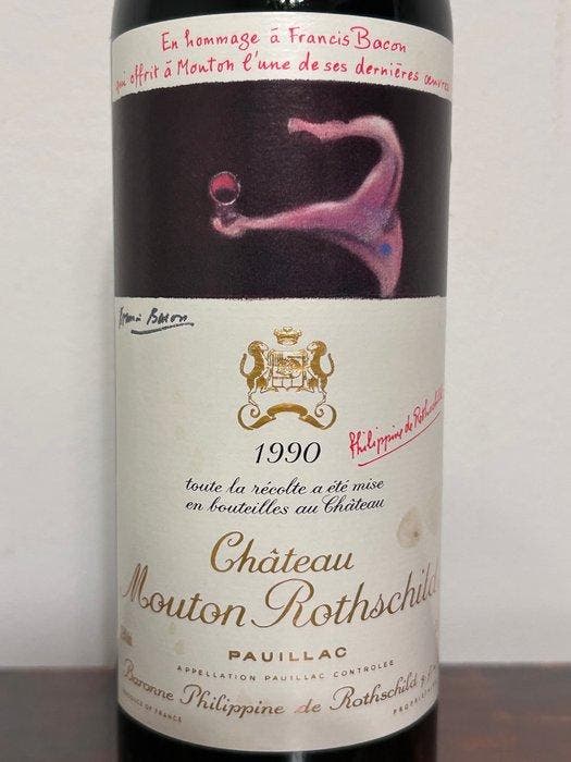 1990 Chateau Mouton Rothschild - Pauillac 1er Grand Cru, Collections, Vins