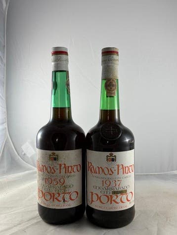1959 , 1937 Ramos-Pinto (Bottled 1973 & 1986) - Colheita, Verzamelen, Nieuw