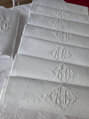 Serviette de table (12) - 85 cm - 70 cm - IC