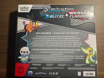 Pokémon - 1 Box - Poster-Kollektion, Schwarze Blitze &, Hobby en Vrije tijd, Nieuw