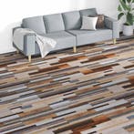 vidaXL Vloerplanken 18 pcs Multikleur 5,26 m² PVC, Verzenden, Nieuw