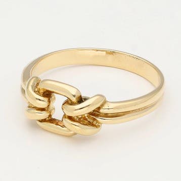 Ring - 18 karaat Geel goud, Handtassen en Accessoires, Ringen, Nieuw
