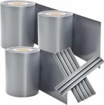 2dekans | PVC Privacystrips - 3 stuks - 35 meter - Grijs -, Ophalen of Verzenden, Nieuw