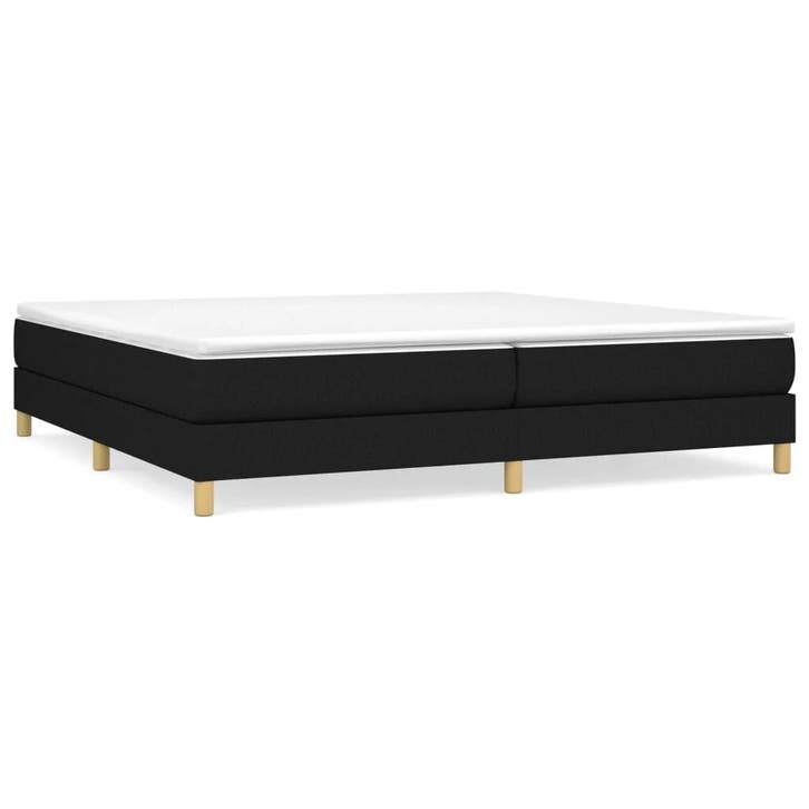 Bedframe 200x200 zwart | 41% korting | Retour deal, Maison & Meubles, Chambre à coucher | Lits, Envoi