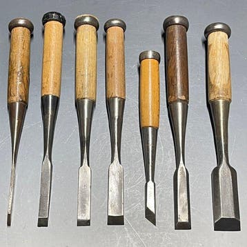 Tataki Oire Nomi, Kanna, Kogatana, Toishi | Bench Chisels,, Antiek en Kunst
