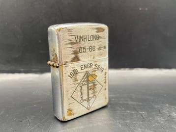 Zippo - VIETNAM VINH LONG - 65-66 - 18TH ENGR BRIG - Zonder, Nieuw