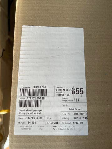 Porsche 996/997/991/992/971/Taycan/Cayenne,... stuurhuizen, Ophalen, Gebruikt, Porsche