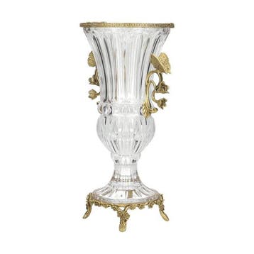 Vase - Bronze, Cristal - Vase en cristal de luxe, Antiek en Kunst