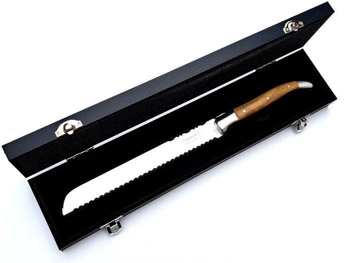 Laguiole - Bread Knife - incl. Certificate and luxury gift, Antiek en Kunst, Antiek | Keukengerei
