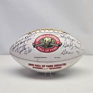 Football Hall of Fame Gesigneerd Johnny Rodgers | Gebruikt
