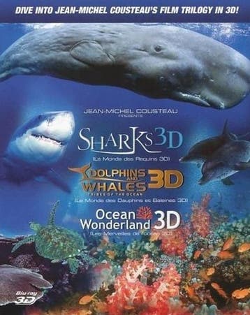 Sharks/Dolphins & Whales/Ocean Wonderlands (3D Blu-ray), Verzenden, Nieuw in verpakking