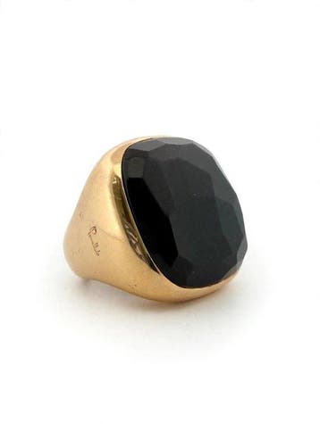 Pomellato - Ring - 18 karaat Geel goud - Zwarte Jet