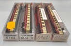 Fleischmann N - 8160, 8161K, 8162 - Modeltrein, Nieuw
