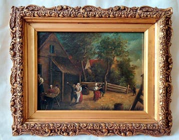 Ph Taber (XIX) - Romantische scene