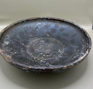 Oud-Grieks Terracotta Campaniaanse zwarte geglazuurde
