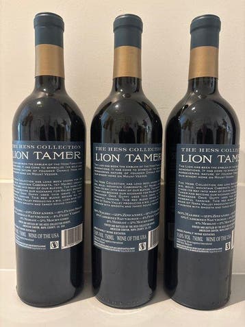 2015 The Hess Collection Lion Tamer - Napa Valley - 2, Collections, Vins