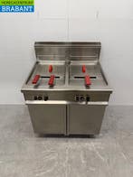 RVS Elite Dubbele Friteuse 2 x 15 liter GAS Horeca, Zakelijke goederen, Horeca | Keukenapparatuur, Ophalen of Verzenden, Nieuw in verpakking