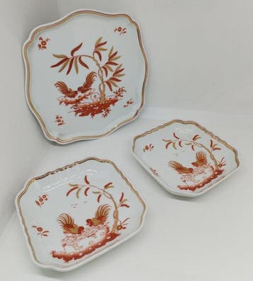 Richard Ginori - Tafelmiddenstuk (3) - Porselein - serie