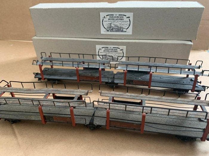 Fleischmann H0 - 1471 - Modeltrein goederenwagon (2) - Twee, Hobby en Vrije tijd, Modeltreinen | H0