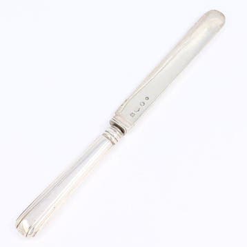 L.J. Limburg - Fruitmessen - Couteau de table (6) - Argent