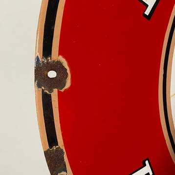 BUDWEISER - Emaille bord - Ø50 cm - Gemaakt van een dikke