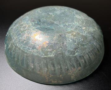 Oud-Romeins, Keizerrijk Glas Glazen kom, Antiek en Kunst