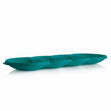 Tupperware Allegra Tapasschaal Deksel Groen, Verzenden