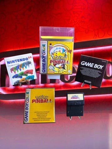 Nintendo - Gameboy Color - Pokémon PinBall Game Boy Color