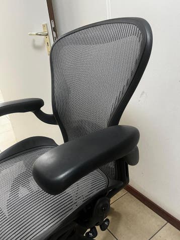 Herman Miller Aeron Full Option - Refurbished Bureaustoel, Verzenden, Bureaustoel