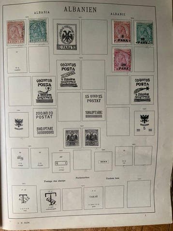 Europa - Schwaneberger Postzegelalbum Europa Uitgave 1937, Postzegels en Munten, Gestempeld