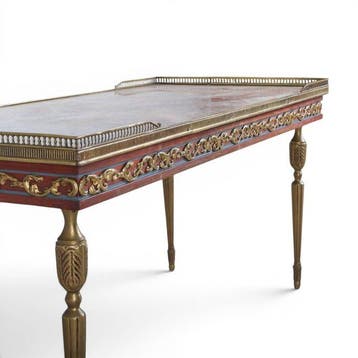 Salontafel - Vinhático, Marmer - Stijl Lodewijk XVI