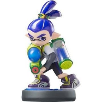 Amiibo Inkling Boy (Blauw) - Splatoon 2 Series, Games en Spelcomputers, Ophalen of Verzenden, Zo goed als nieuw